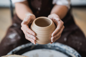 Monday night pottery clay